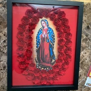 virgen de guadalupe shadow box